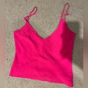 Tank top 100% silk by Ungaro. Size M